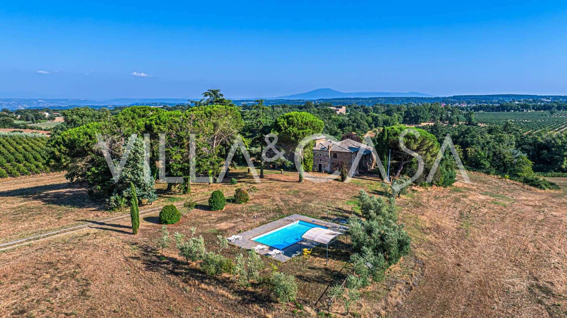 Parduodamas unikalus dvaras tarp Bolsenos ir Orvieto
